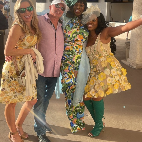 Green crocodile over the knee boots - Picture 4 of 5